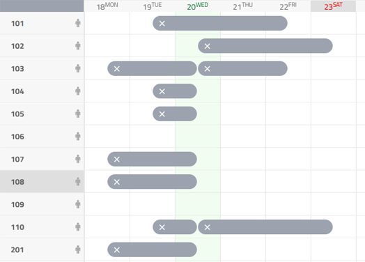 Kalender booking